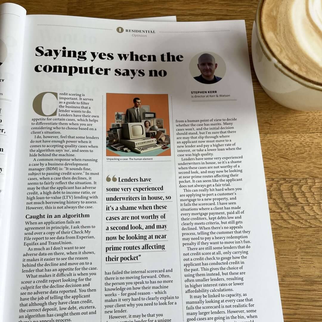 Saying Yes When The Computer Says No