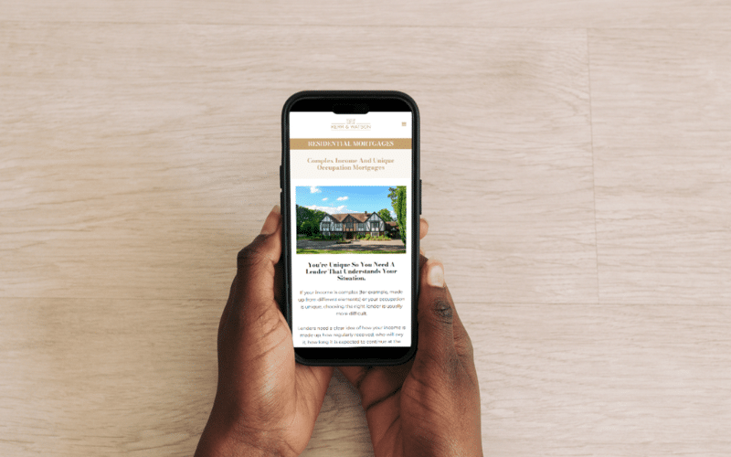 Case Study: Securing a Residential Mortgage for a Family Home with Holiday Lets on Site